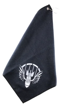 Infinite Discs Waffle Weave Towel