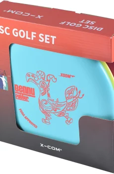 X-COM Disc Golf Beginner Starter Set with 3 Discs