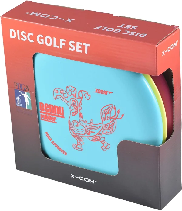 Xcom Discs X-COM Disc Golf Beginner Starter Set with 3 Discs – Apex Disc Golf