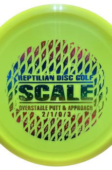 Reptilian Disc Golf Scale