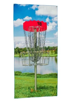 Infinite Disc Full Size Basket Beach Towel